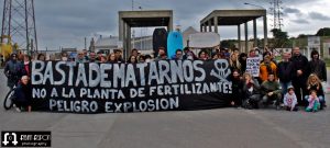 Estado de alerta y movilización en Puerto Quequén por la instalación de peligrosa  planta de nitrato de amonio 